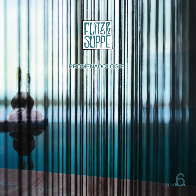 Album Cover: A photograph heavily obscured by vertical lines; it looks like open water