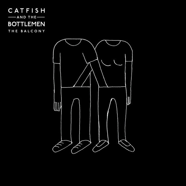 Album Cover: An outlined drawing of a headless male and female figure, each with one hand in each other's pants